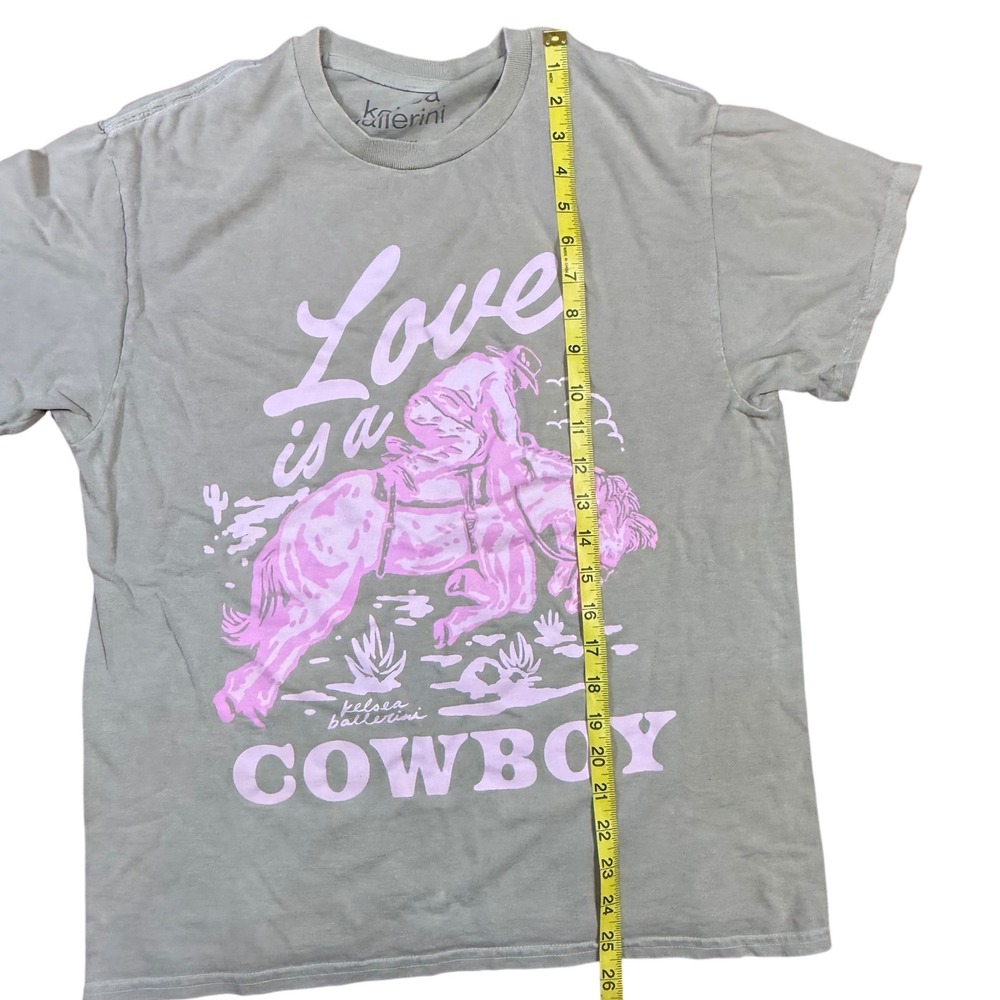 Kelsea Ballerini Patterns Album & Love a Cowboy Graphic T Shirt Bundle Woman's M - Picture 16 of 16
